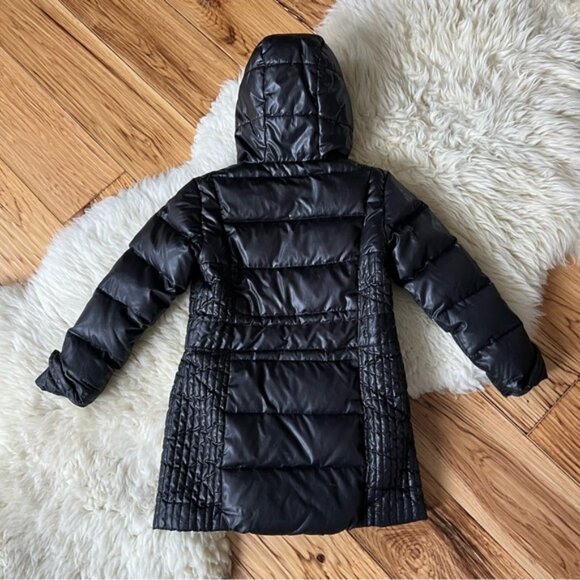 Appaman Shiny Down Coat Knee Length Size 5 - Picture 2 of 9